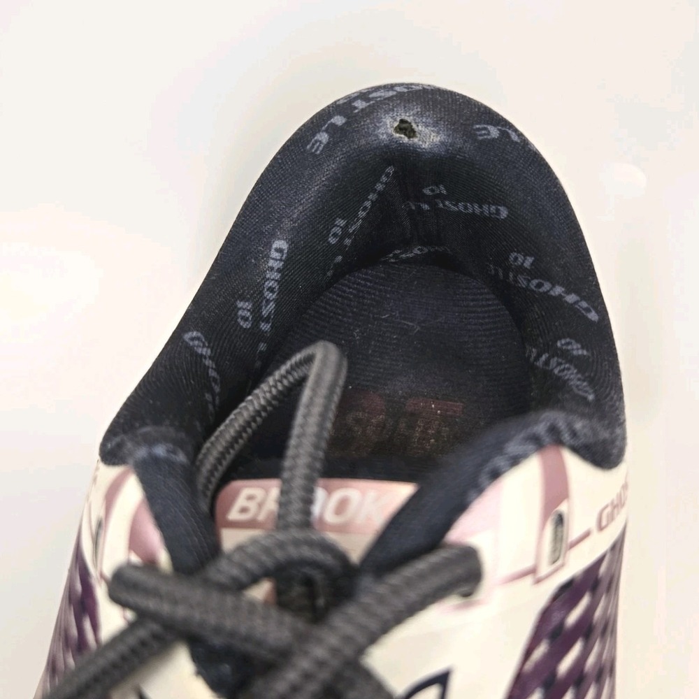 Brooks Ghost LE 10 Womens Size 10 Purple Running Shoes Tennis Sneakers - Picture 11 of 11